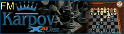 بازی شطرنج موبایل Karpov X3D Chess